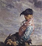 Sir William Orpen The Jockey oil on canvas